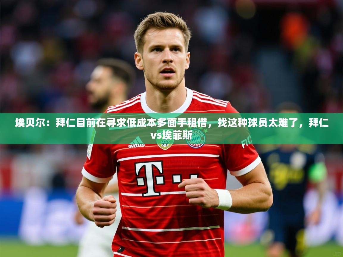2025米兰体育app埃贝尔:拜仁目前在寻求低成本多面手租借,找这种球员太难了,拜仁vs埃菲斯 第1张