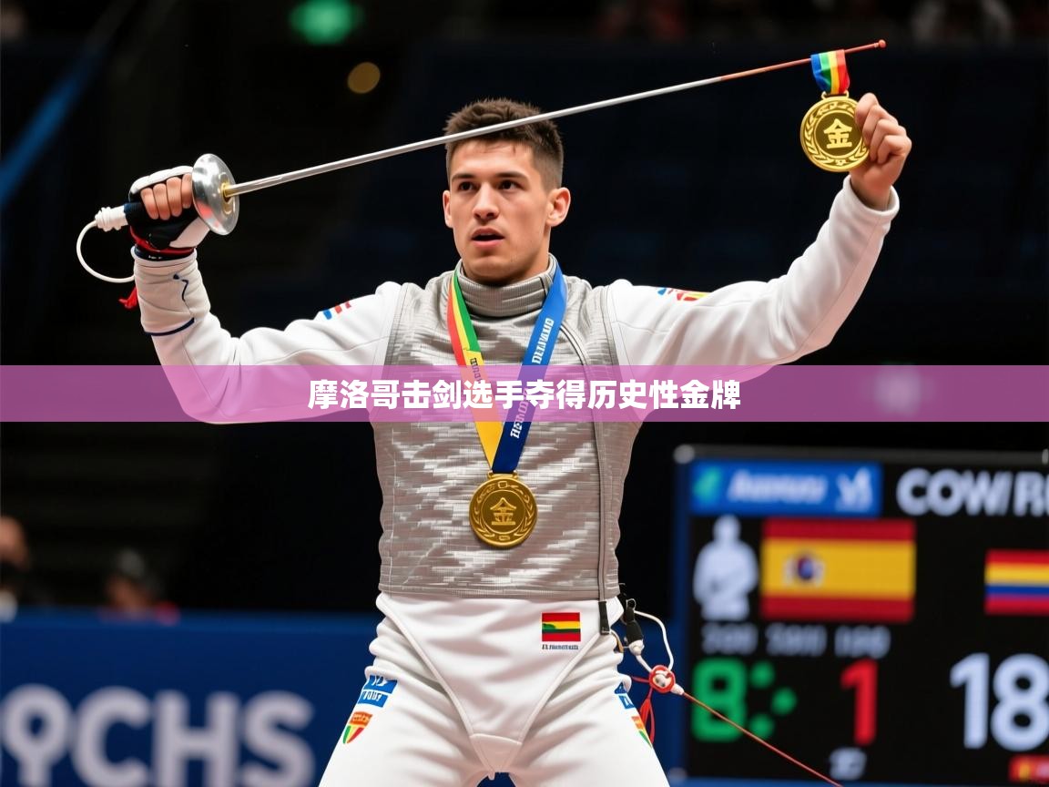 2026米兰体育app下载摩洛哥击剑选手夺得历史性金牌  第4张